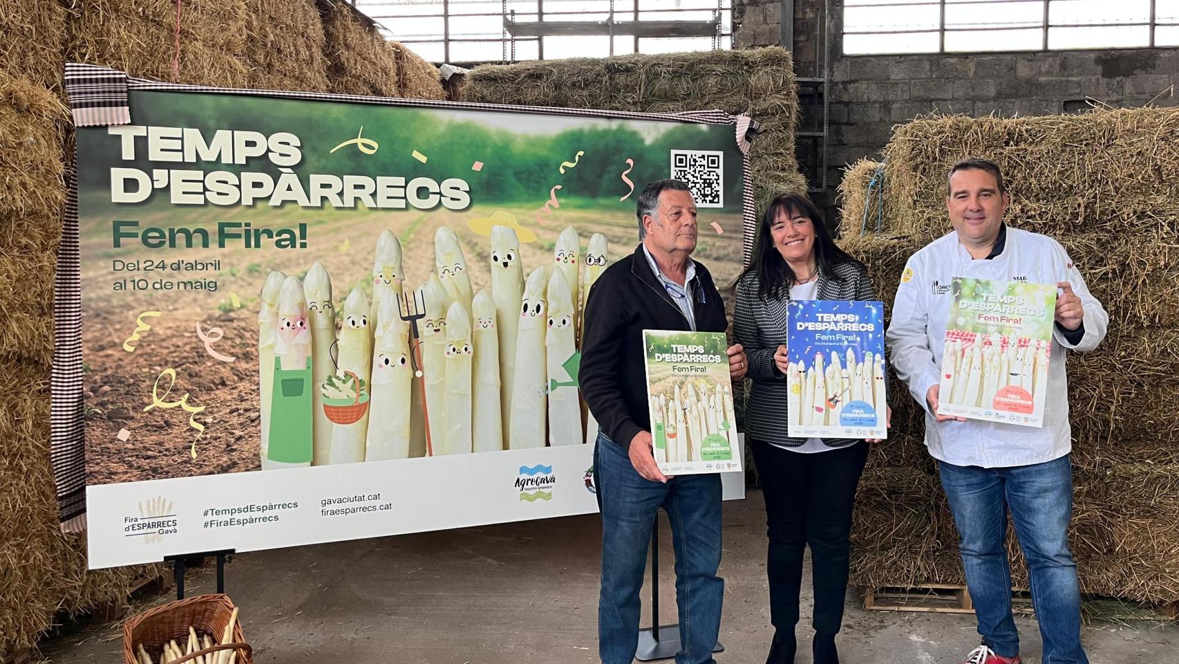Presentación de la 71ª edición de la ‘Fira d’Espàrrecs’ de Gavà