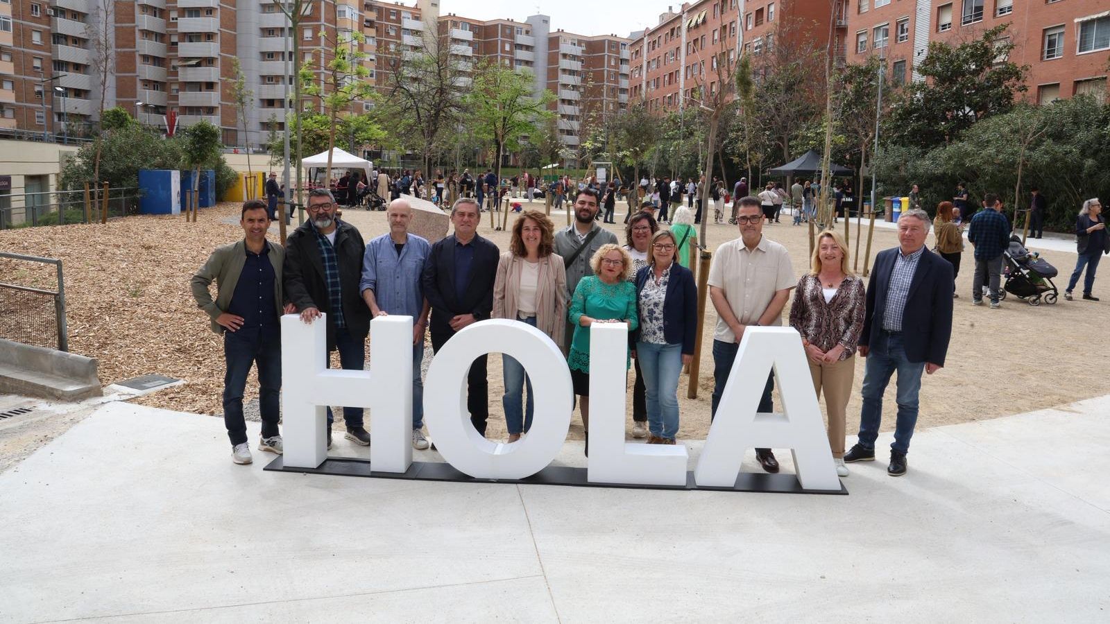 Plaza Sant Herblain de Viladecans
