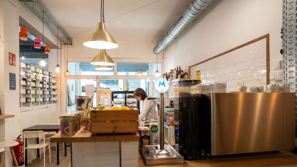 La cafeteria del videoclub més antic d'Espanya