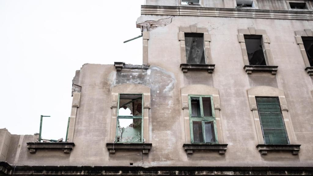 Demolición de la antigua estación de mercancías de La Sagrera