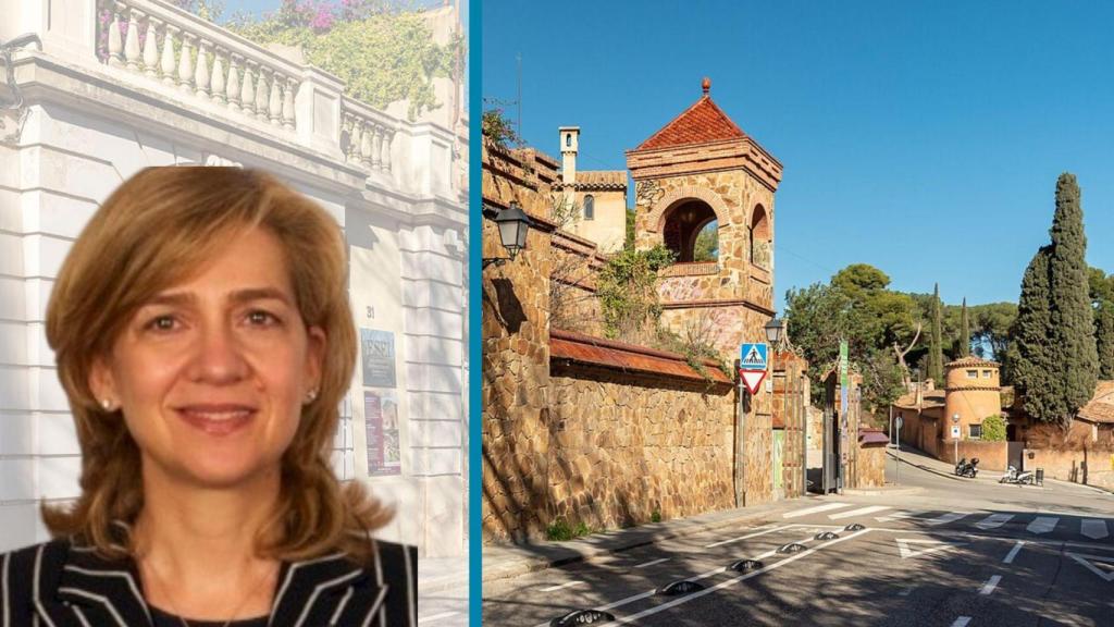 Montaje de la Infanta Cristina