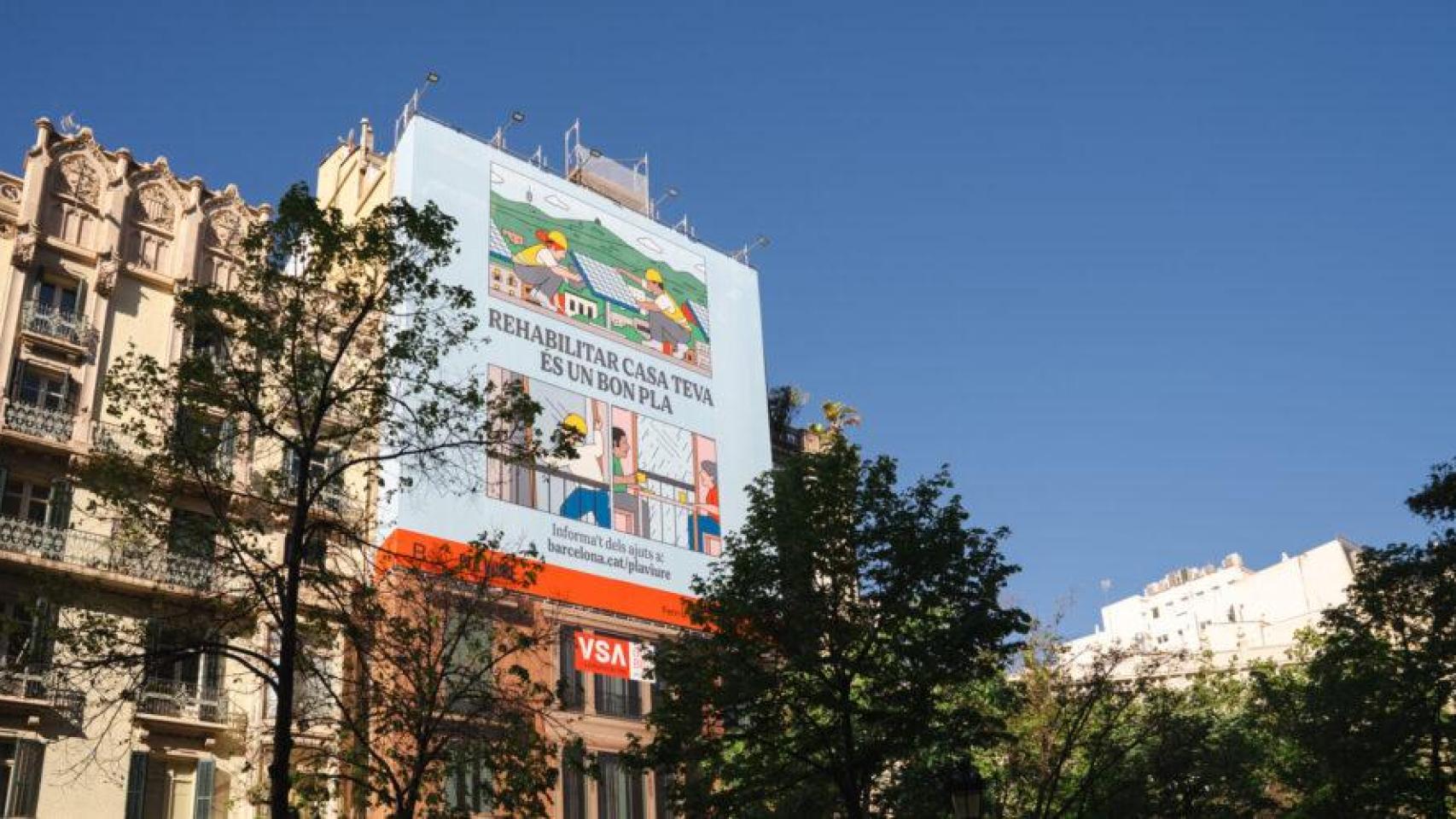 Campaña municipal de rehabilitación de viviendas en Barcelona
