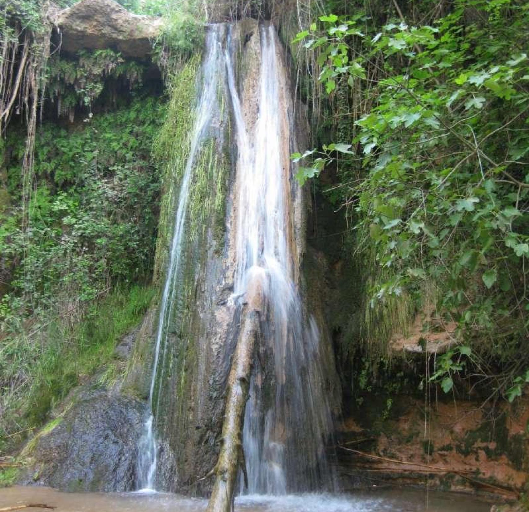 Salto de agua en Cabrera d'Anoia