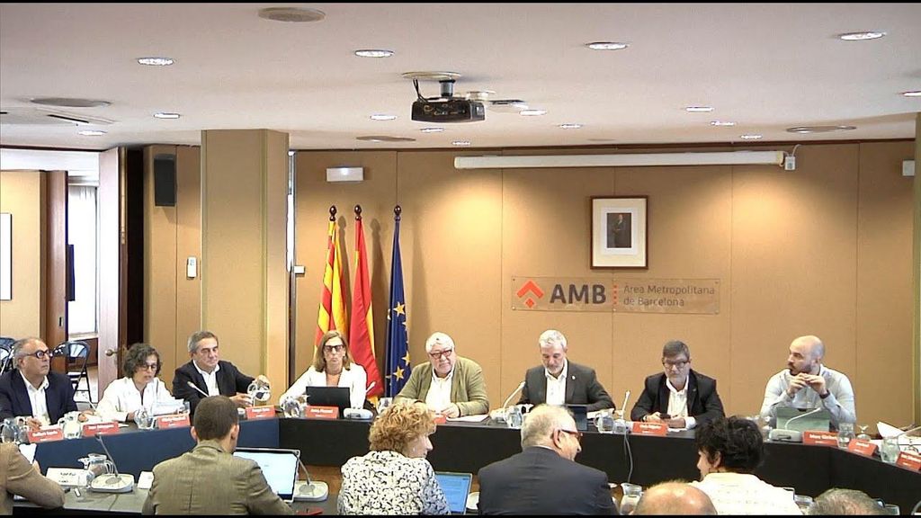 Sessió plenària de l'AMB