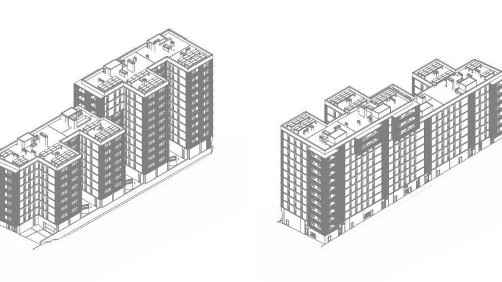 El nuevo edificio proyectado en Viladecans