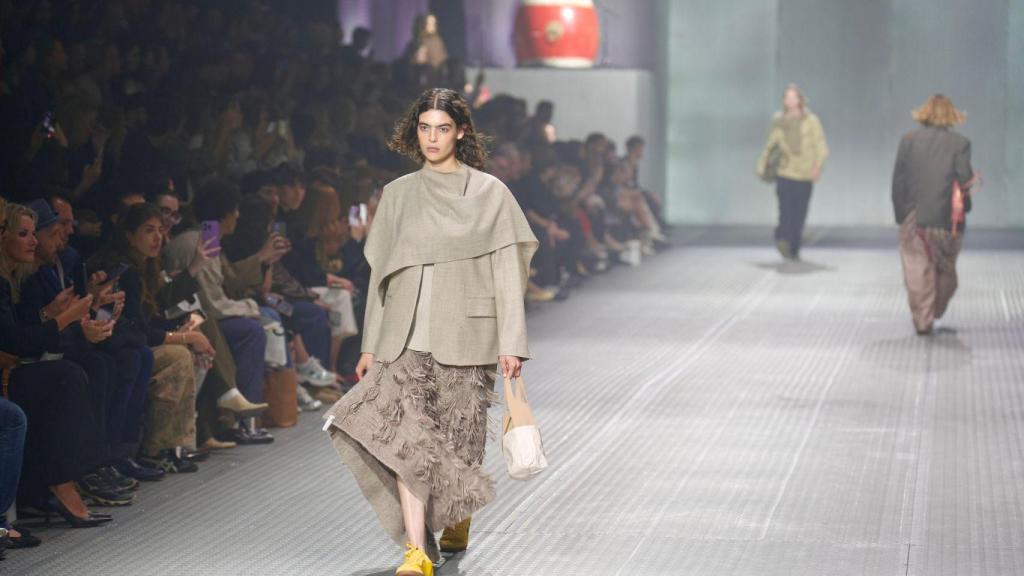 Imagen de un desfile de la Barcelona 080 Fashion