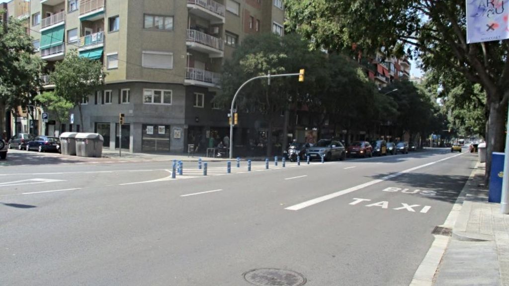Trànsit a la travessera de Les Corts