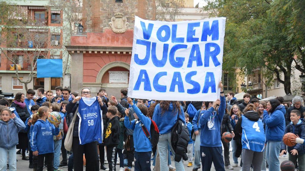 Participants del projecte 'Volem jugar a casa' de Lluïsos de Gràcia