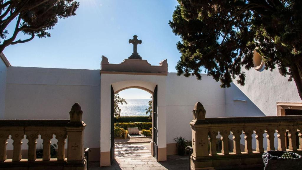 Vistes des del cementiri d'Arenys de Mar