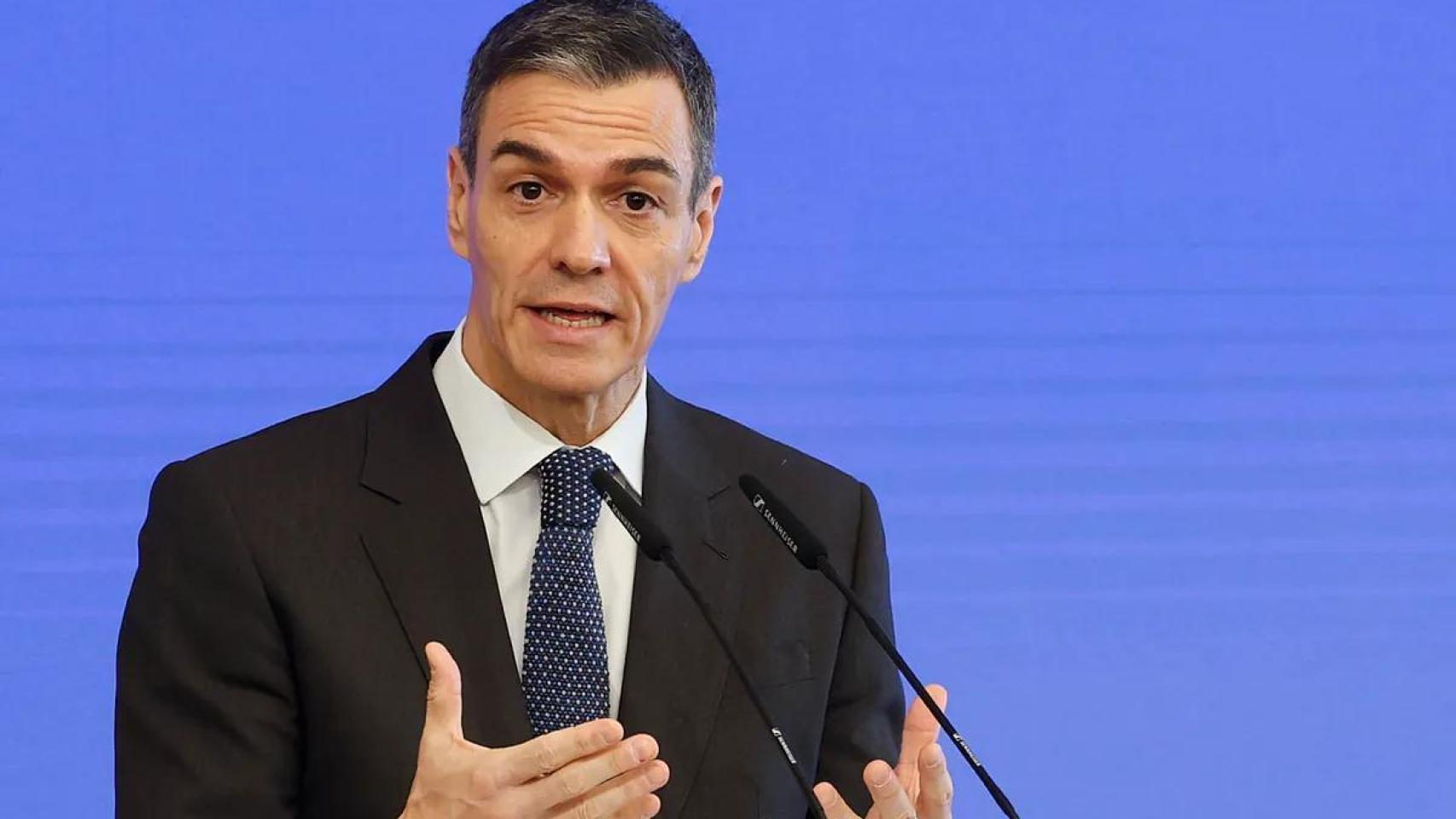 El presidente del Gobierno, Pedro Sánchez. Chema Moya / EFE