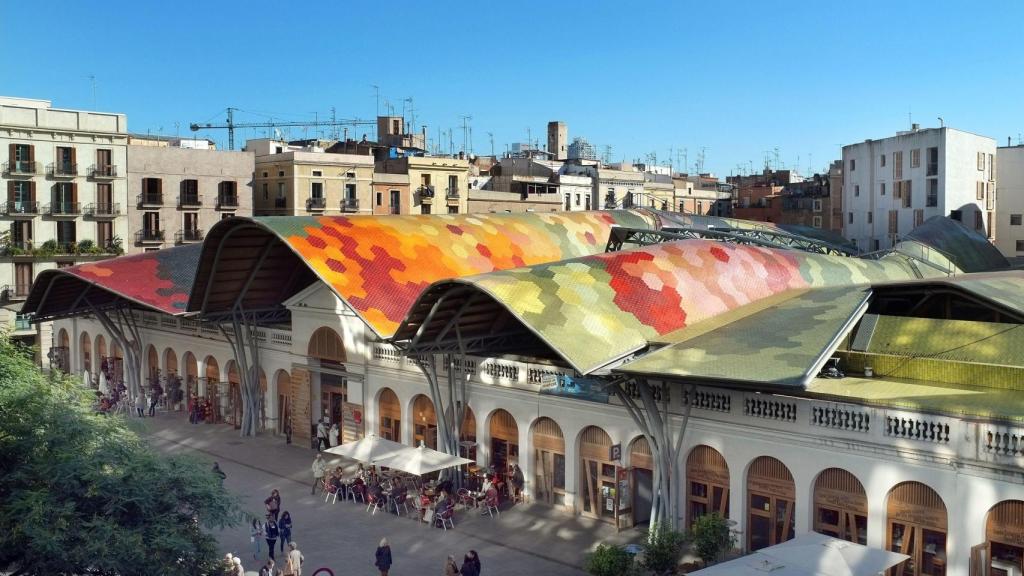 El mercado de Santa Caterina en Barcelona