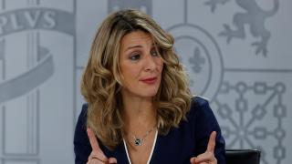 La ministra de Trabajo, Yolanda Díaz. (EFE/Juan Carlos Hidalgo)