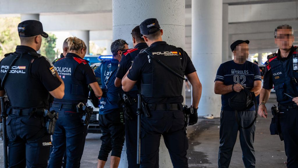 Agents de la Policia Nacional en un operatiu