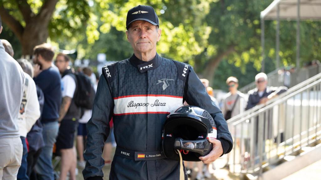 Luis Pérez-Sala, Driver Ambassador de Hispano Suiza, en Goodwood