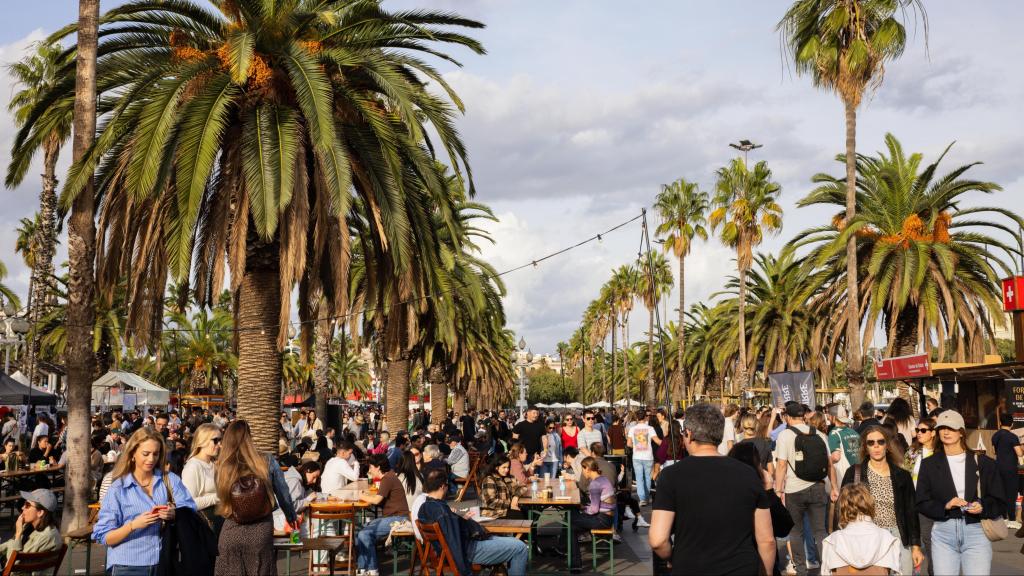 El festival ‘All Those Food Market’ en una edición anterior en Barcelona