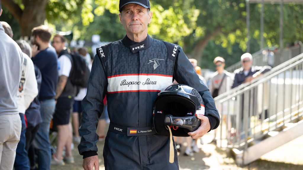 Luis Pérez-Sala, Driver Ambassador d'Hispano Suiza, a Goodwood