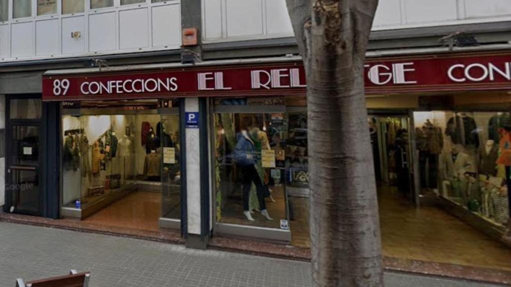 Tienda de Confeccions El Rellotge en una imagen de archivo