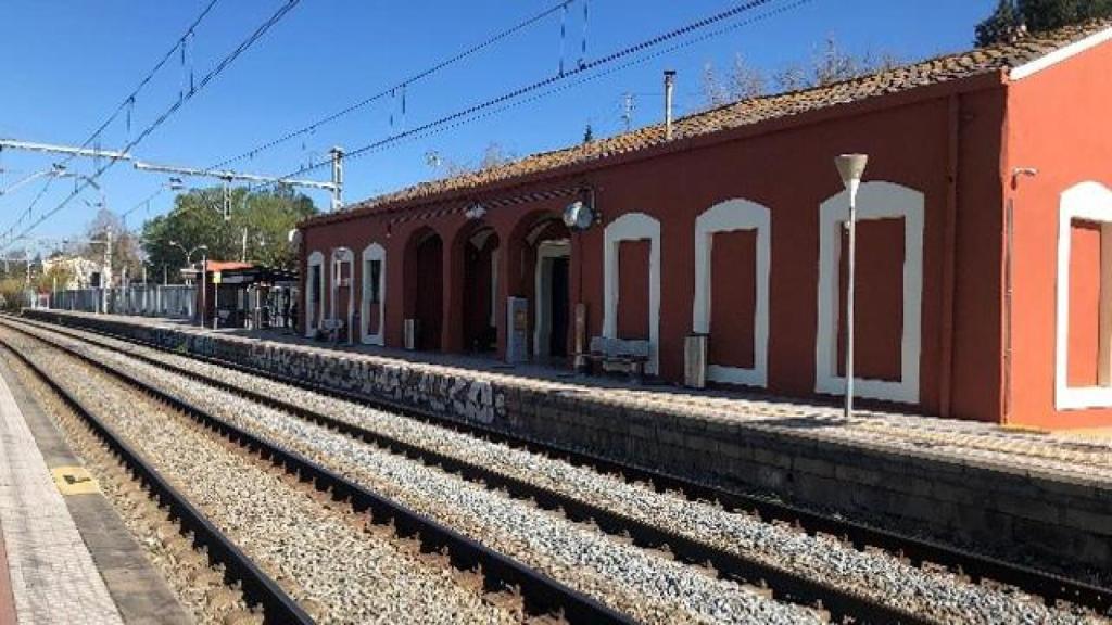 La estación de El Papiol en una imagen de archivo