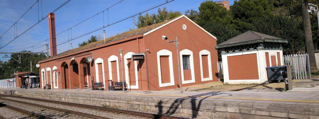 La estación de El Papiol en una imagen de archivo