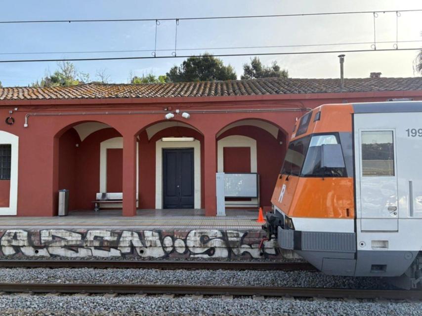 La estación de El Papiol en una imagen de archivo