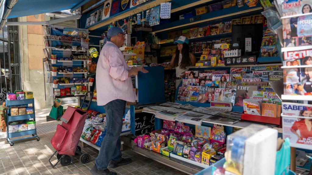 El Kiosco Argento en la calle de Consell de Cent
