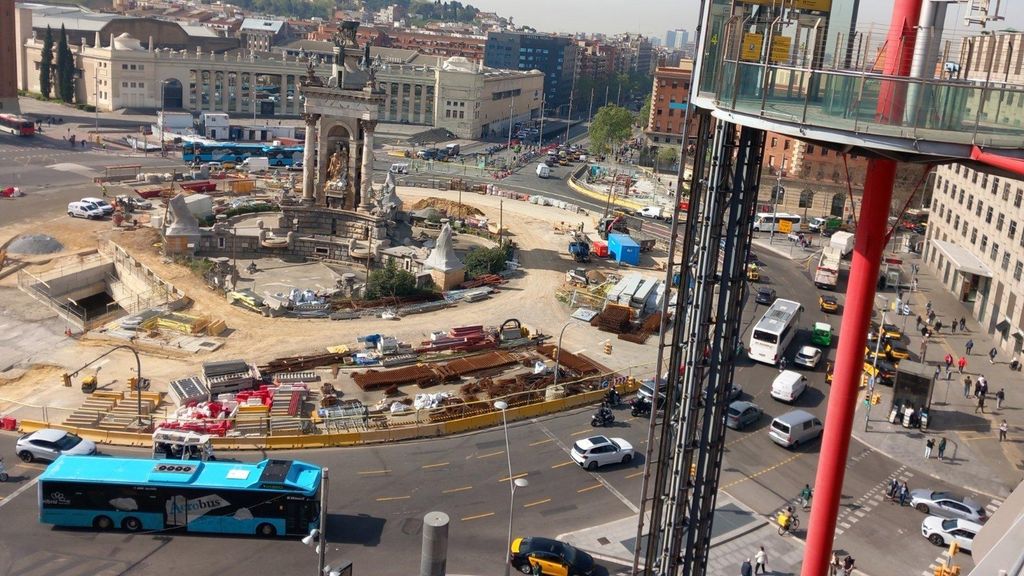 Obras de prolongación de la L8 de FGC