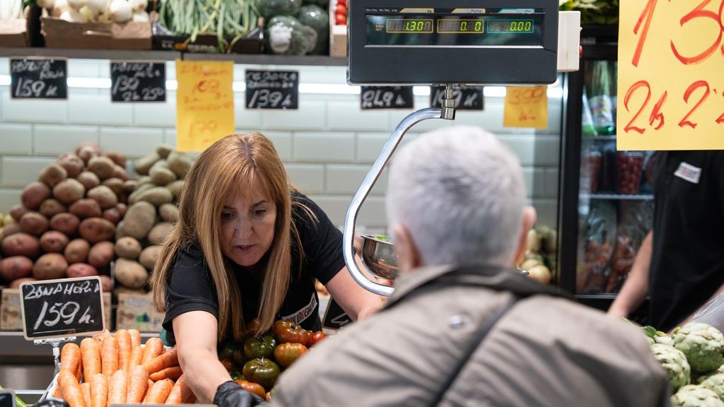 Una parada del mercat de Montserrat