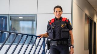 Elena Martínez, la nueva intendenta jefa de los Mossos en Badalona: "Mi objetivo es hacer fácil la vida de los vecinos"
