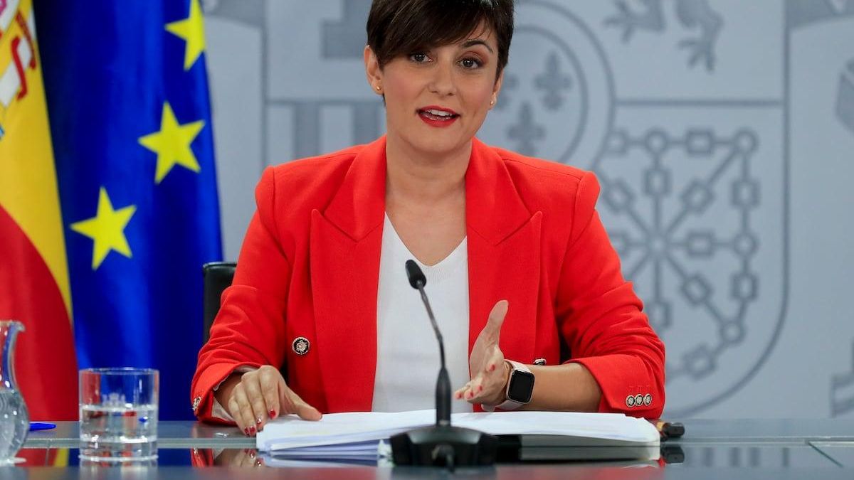 Isabel Rodríguez, ministra de Vivienda y Agenda Urbana