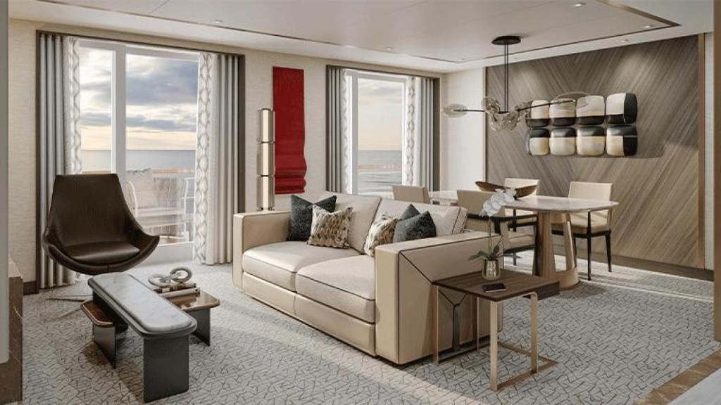 Una suite del Seven Seas Prestige
