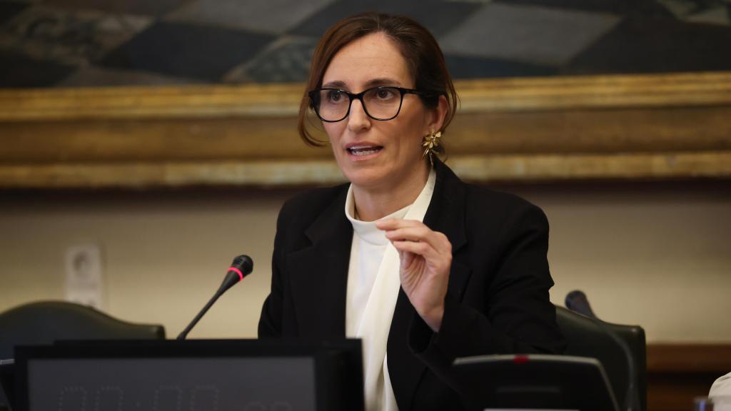 La ministra de Sanidad, Mónica García