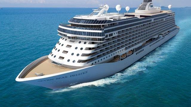 Render del crucero de Seven Seas Prestige