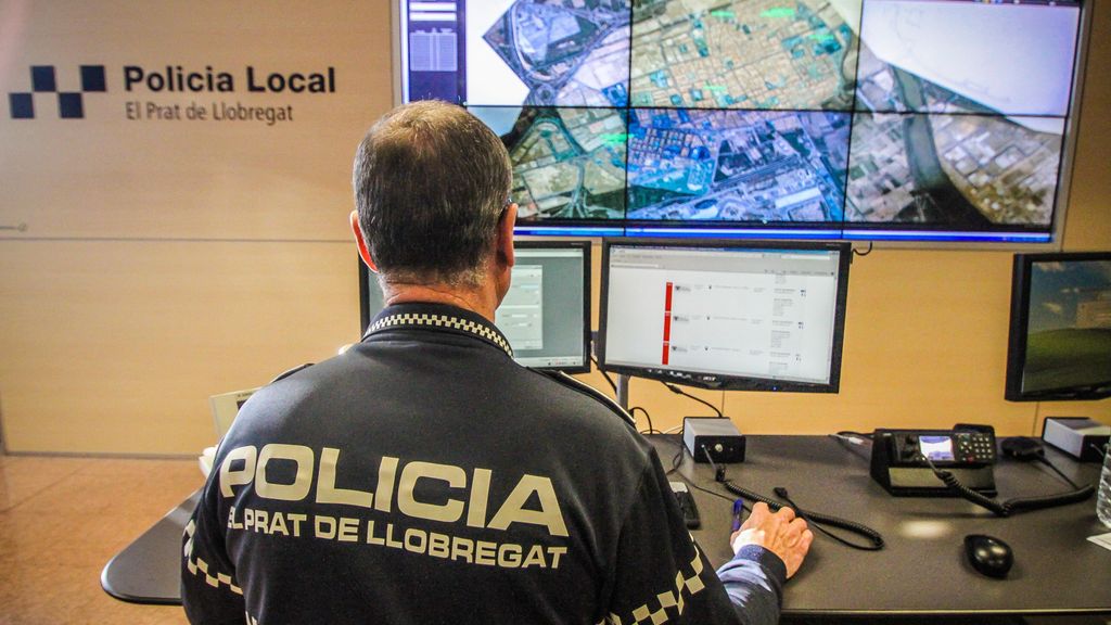 La policía local de El Prat en una imagen de archivo