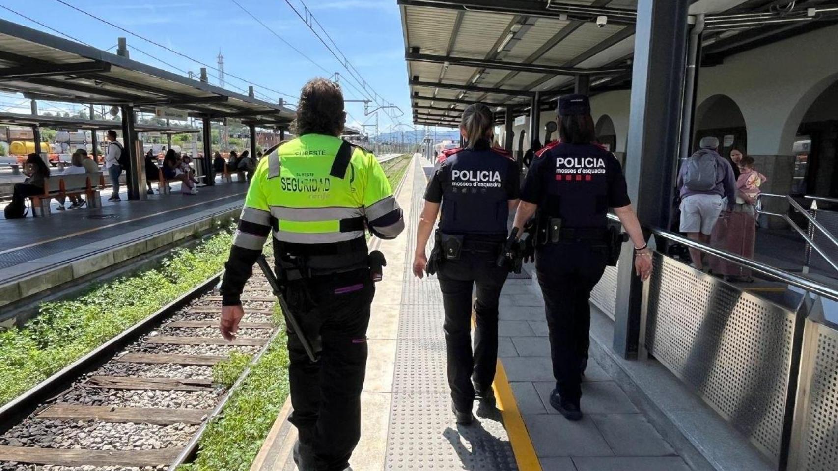 Operativo contra los grafiteros en el transporte público de Barcelona