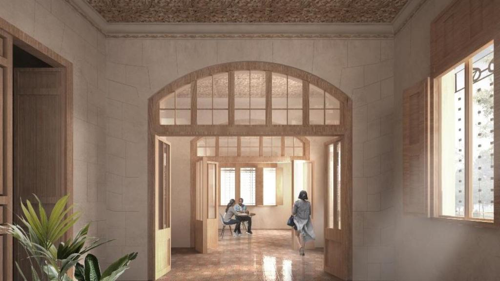 Render de la futura Casa Hurtado en Pedralbes