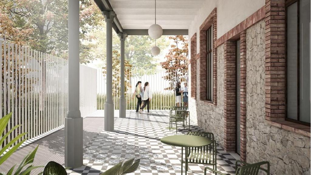 Render de la futura Casa Hurtado en Pedralbes