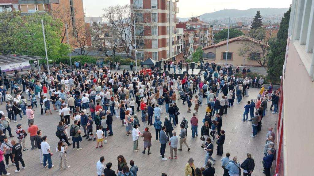 Una de las actividades organizadas en Santa Coloma por el Día Internacional de la Danza