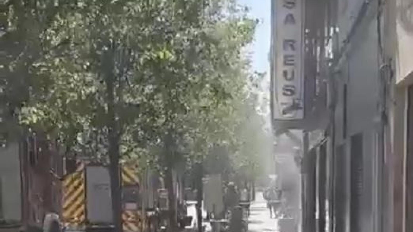 Incendio en Airiños da Nosa Galicia, restaurante de Santa Coloma