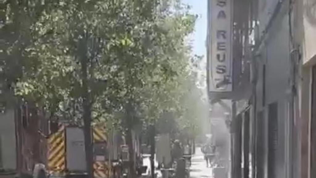Incendio en Airiños da Nosa Galicia, restaurante de Santa Coloma