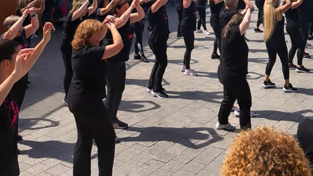 Una de les activitats organitzades a Santa Coloma pel Dia Internacional de la Dansa