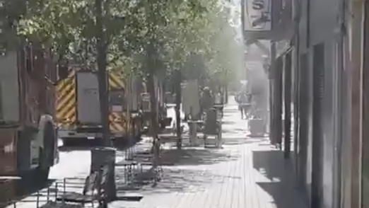 Incendio en Airiños da Nosa Galicia, restaurante de Santa Coloma
