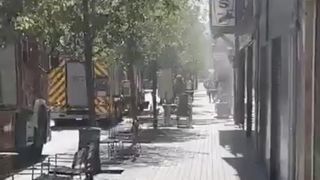 Incendi a Santa Coloma: crema un popular restaurant gallec del centre de la ciutat