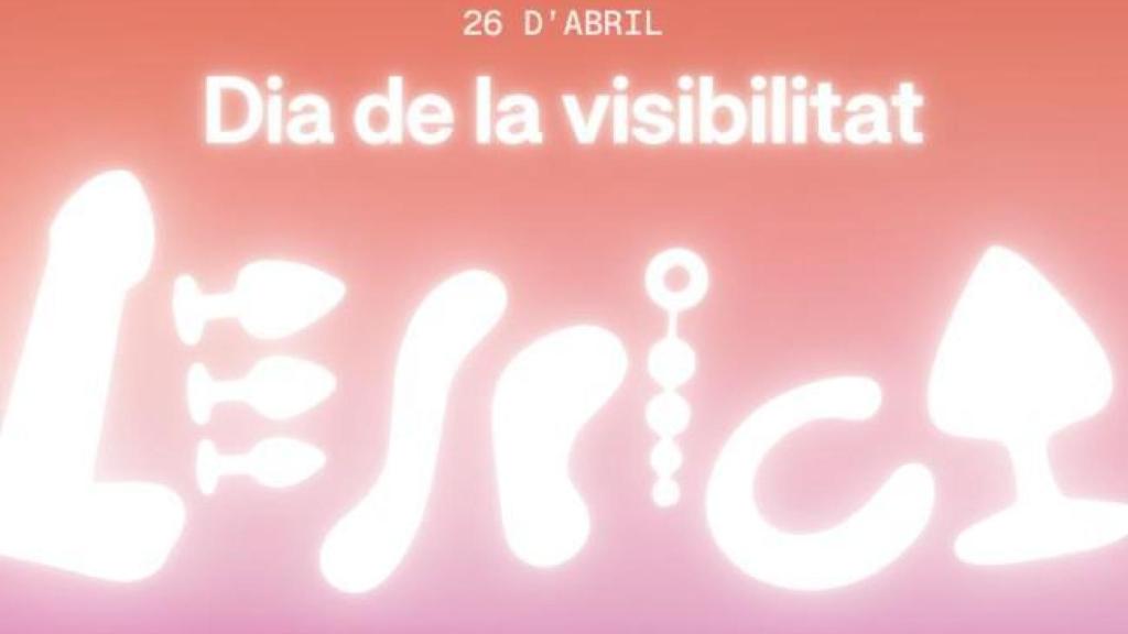 Cartel de BComú por el Día de la Visibilidad Lésbica