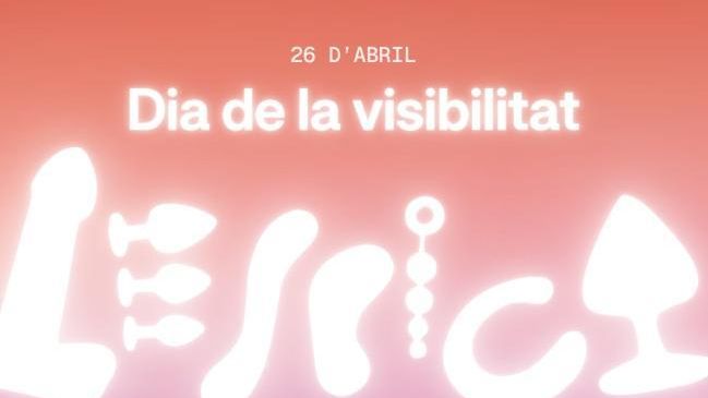 Cartell de BComú pel Dia de la Visibilitat Lèsbica