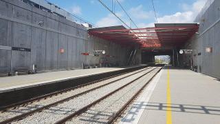 Estació de Terrassa Est de la línia Barcelona-Manresa-Lleida