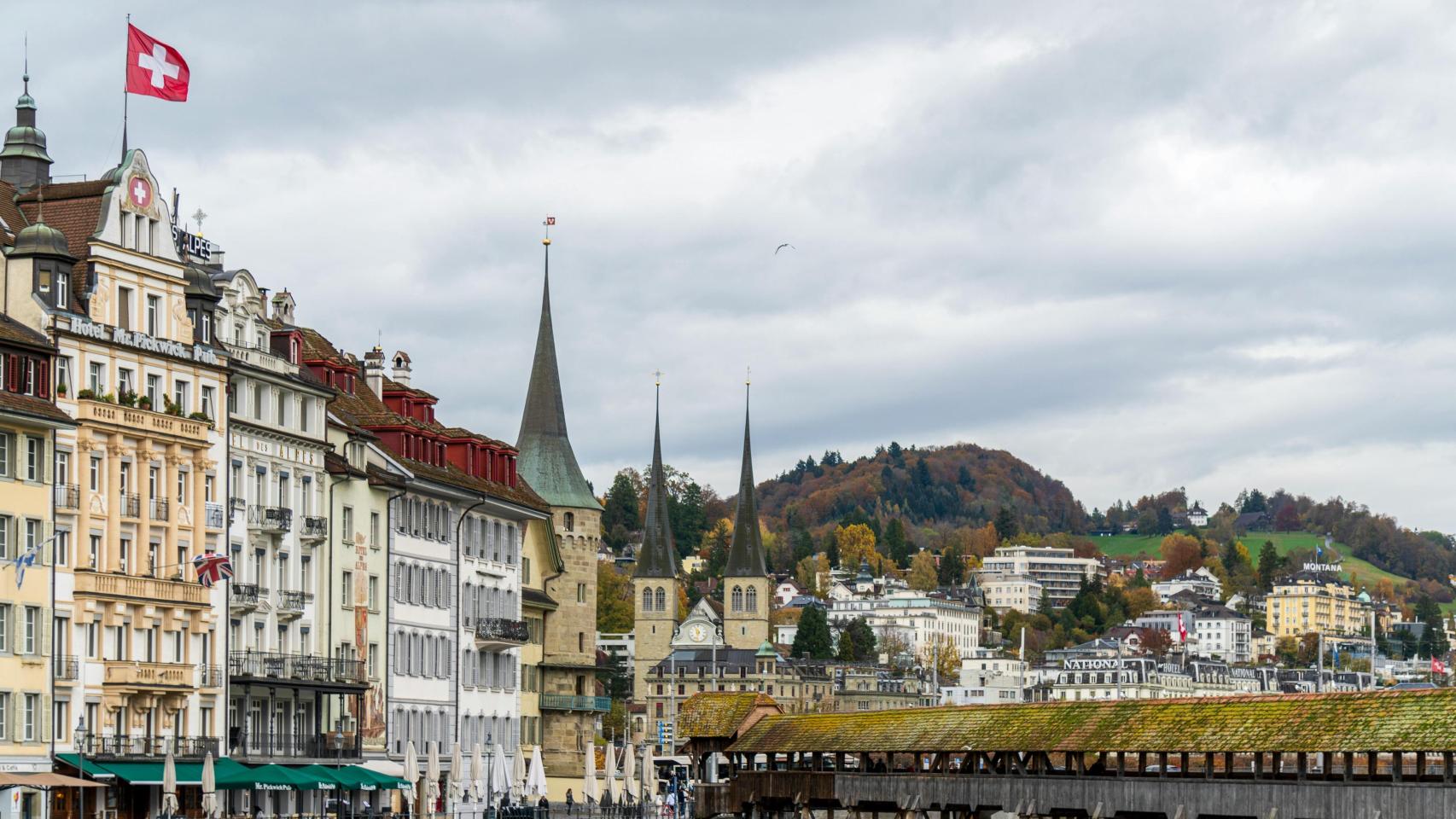 Una imagen de Lucerna, en Suiza