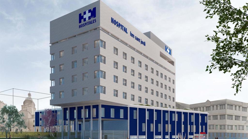 Proyecyo del nuevo Hospital HM Sant Jordi en Barcelona