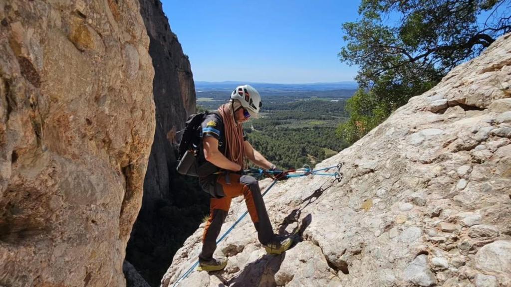Marc, el escalador fallecido en Montserrat