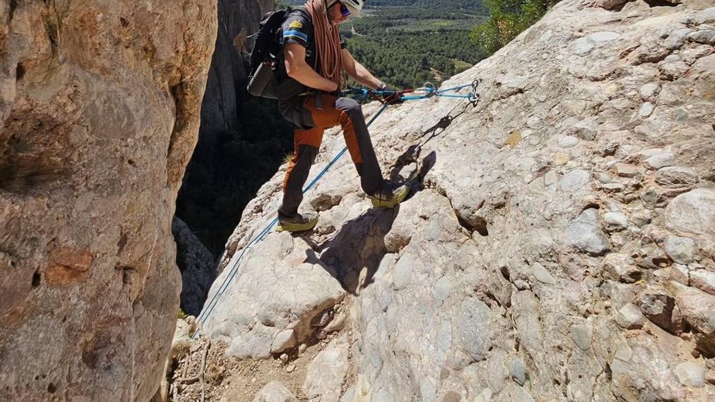 Marc, l'escalador mort a Montserrat
