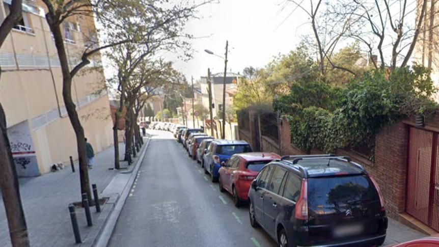 Calle de Albert Llanas de Barcelona